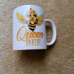 Queen Bee White Mug